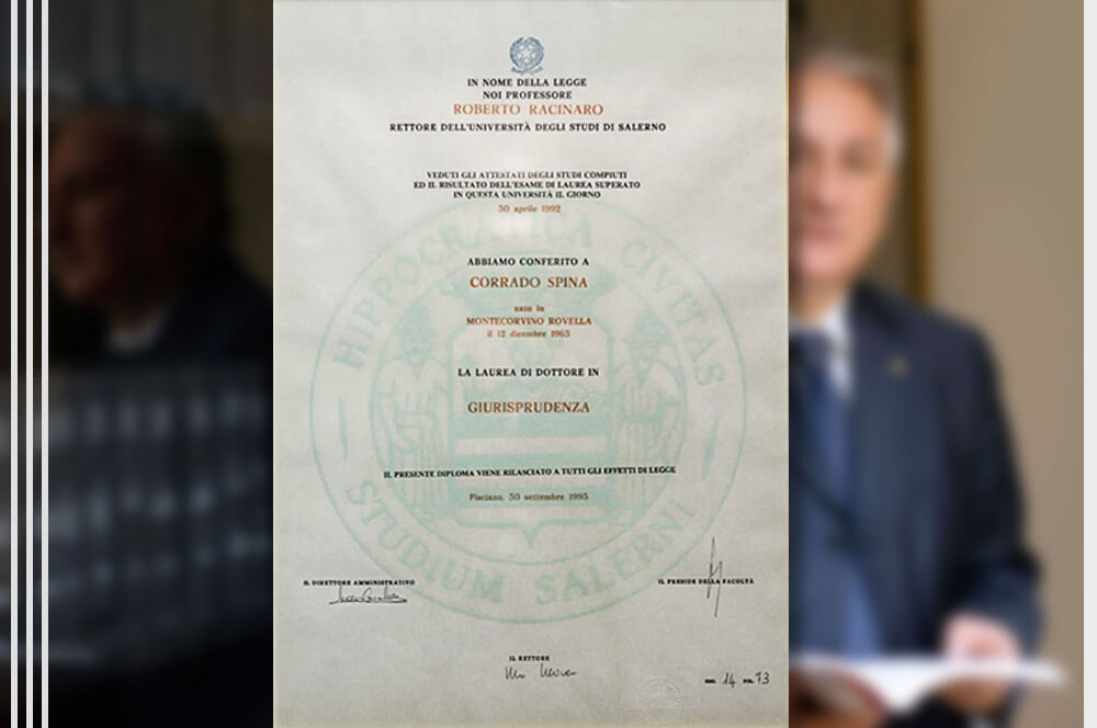 Gli ambienti dello Studio Legale Spina a Battipaglia